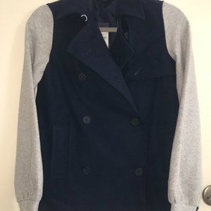 NWT Tommy Hilfig Jacket Coat Mixed Media Size XXS